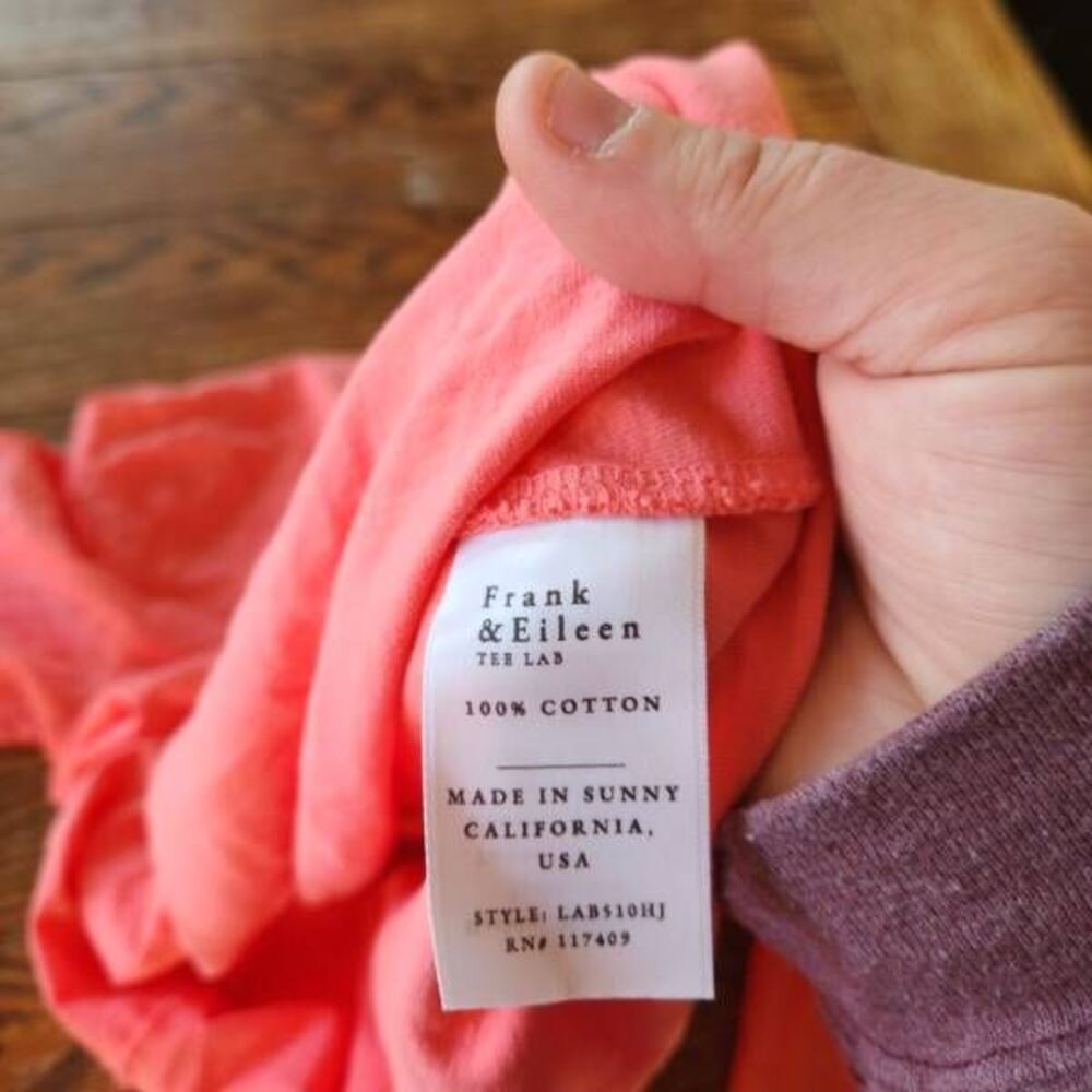 Frank & Eileen Pink Long Sleeve Top - Picture 5 of 6